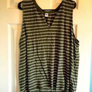 Women’s Old Navy Sleeveless Top, Green 2XL